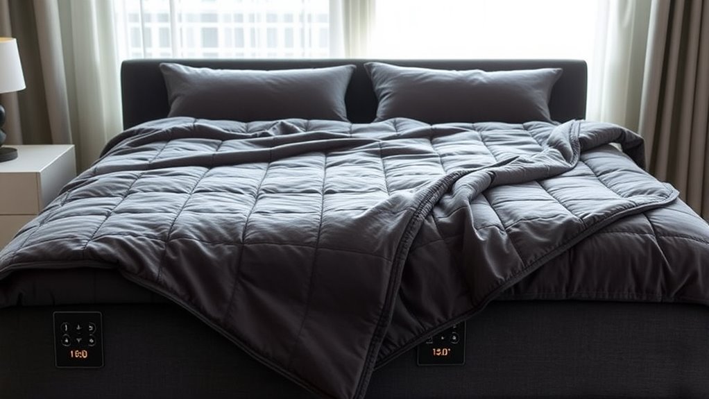 king size dual control features