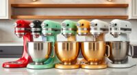 top kitchenaid mixer colors