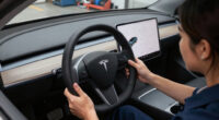 Tesla Starts Testing Steering-Wheel-Free Cybercab On Austin Streets. Can It Match Waymo?