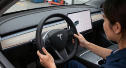 Tesla Starts Testing Steering-Wheel-Free Cybercab On Austin Streets. Can It Match Waymo?