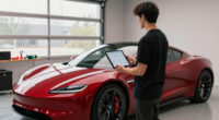 Tesla’s ‘Flying Roadster’ May Debut This Month Alongside A Street Legal Version