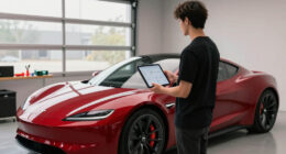 Tesla’s ‘Flying Roadster’ May Debut This Month Alongside A Street Legal Version