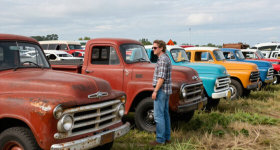 As Far As The Eye Can See: Vintage Truck Collection With More Than 300 Rigs Going To Auction