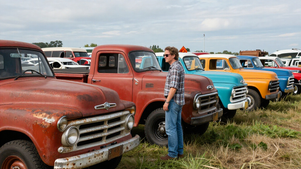 As Far As The Eye Can See: Vintage Truck Collection With More Than 300 Rigs Going To Auction