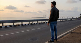 BMW That Plunged Off Mumbai's Coastal Road Bridge Had Earlier Hit Couple, Video Viral - The Times Of India