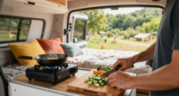 This Tiny EV Camper Is Smaller Than A Chevy Bolt. It Sleeps Four