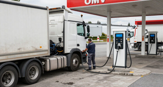 Siemens And OMV Deploy High-power Electric Truck Charging In Austria