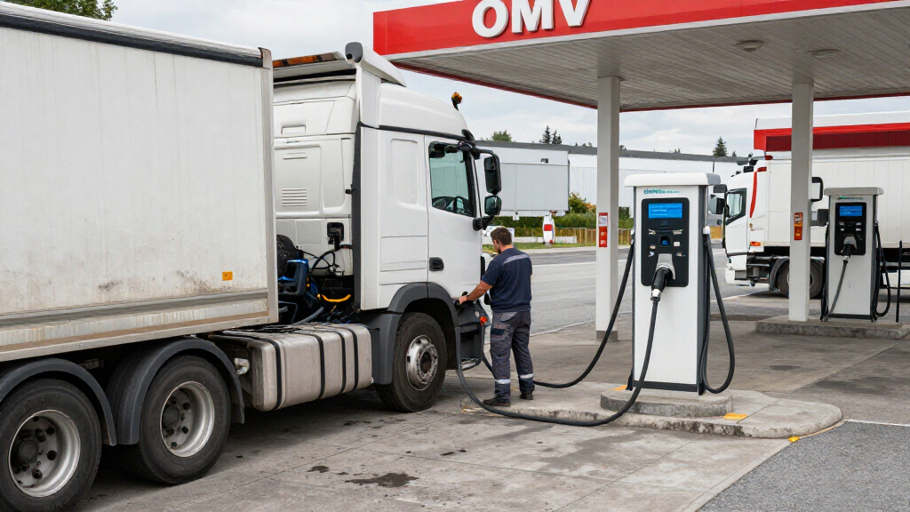Siemens And OMV Deploy High-power Electric Truck Charging In Austria