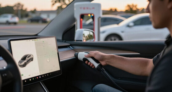 Tesla Adds Emergency Feature So You Can Drive Away From Supercharger Without Unplugging